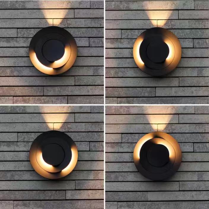 Rotating outdoor light